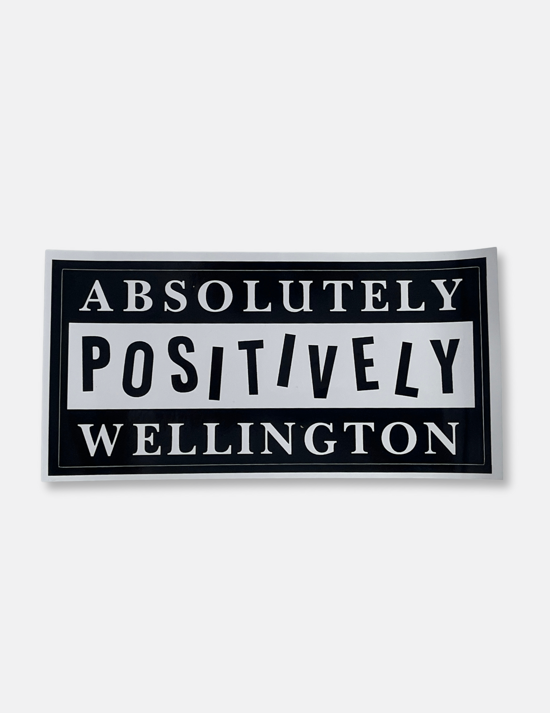 Absolutely Positively Wellington Sticker – Shop Wellington