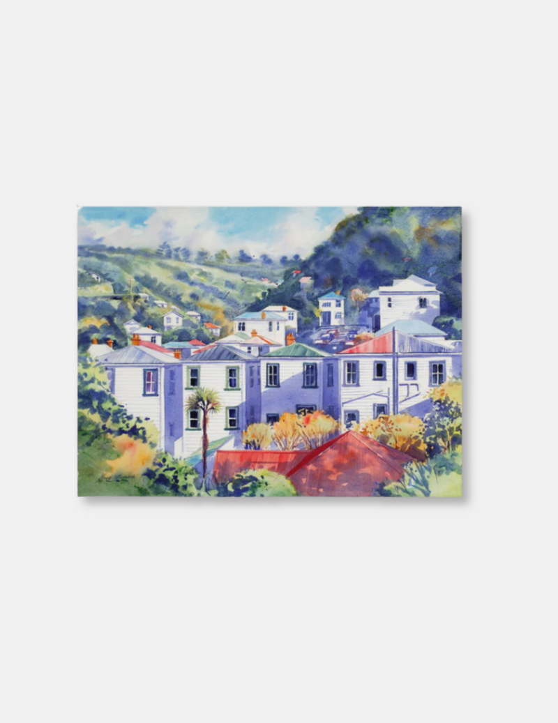Autumn in Aro Valley A4 Print by Alfred Memelink