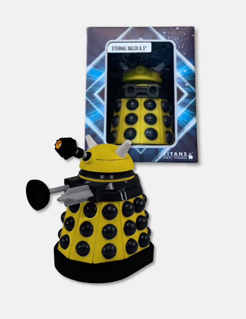 Doctor Who Vinyl Figure - Yellow Eternal Dalek