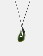 Classic Matau Pounamu Pendant 6cm