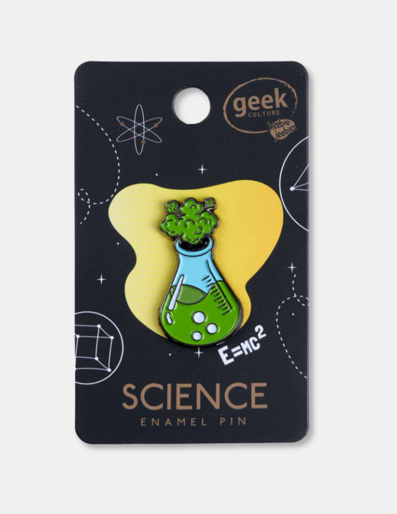 Beaker Enamel Pin