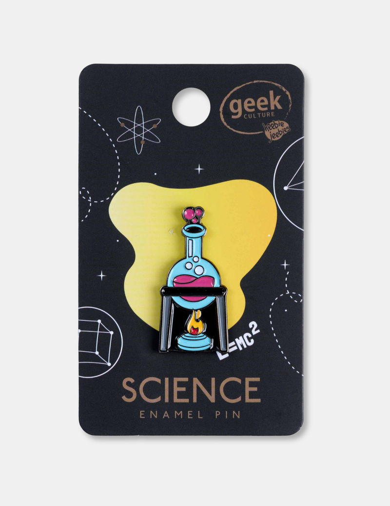 Bunsen Burner Enamel Pin