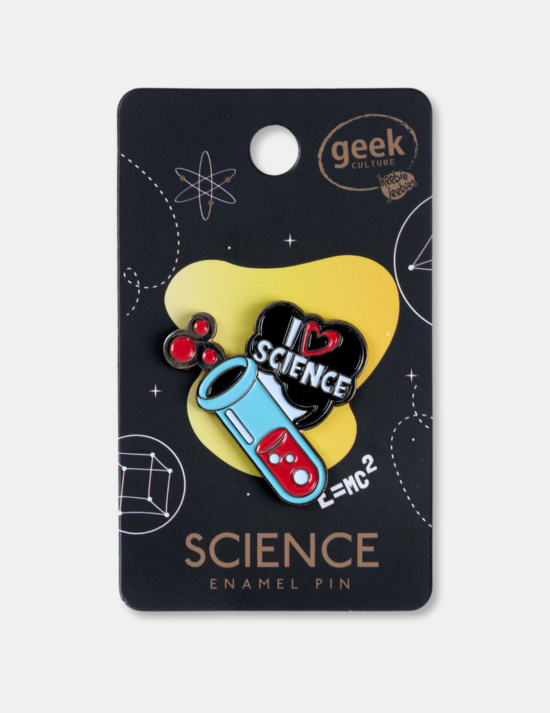 Test Tube Enamel Pin