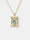 Huia Vintage Stamp Necklace