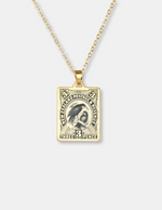 Huia Vintage Stamp Necklace