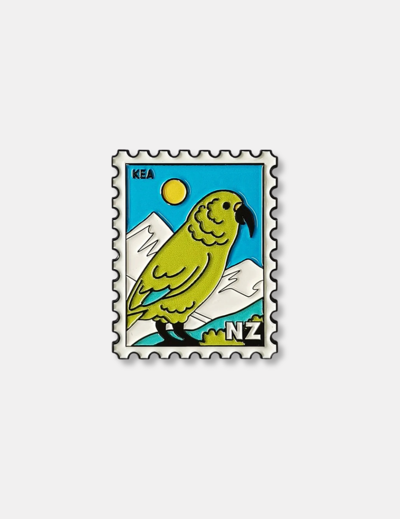 Collectible Stamp Magnet - Kea