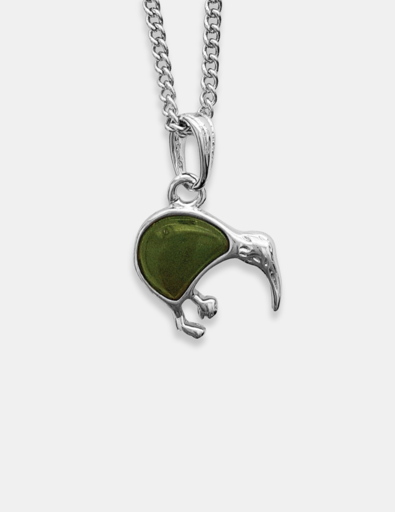 Pounamu Kiwi Pendant
