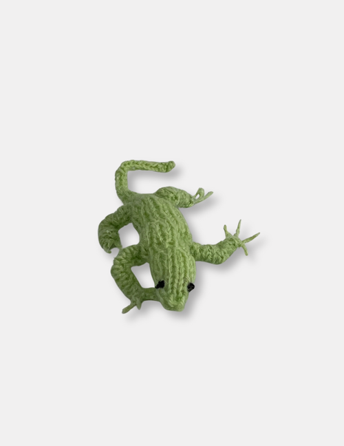 Knitted Lizard