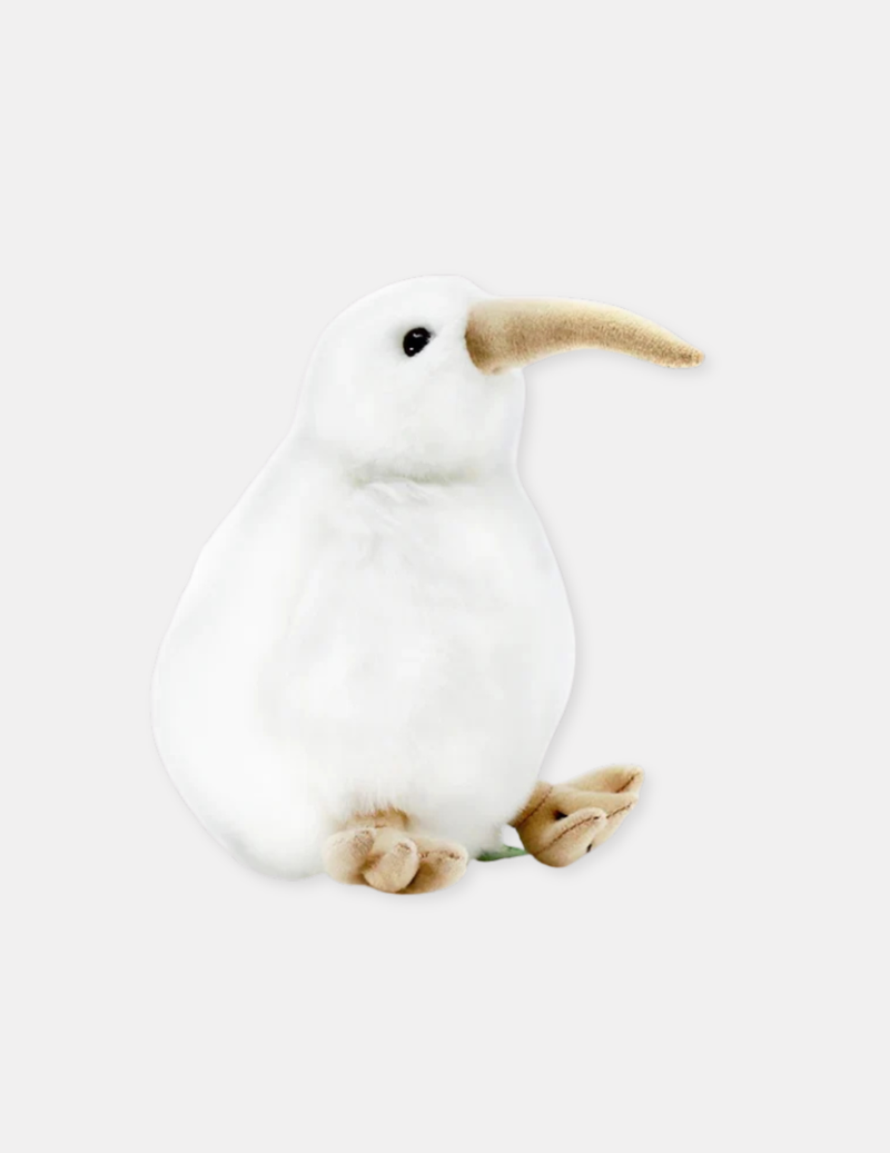 Manukura White Kiwi Soft Toy with Sound