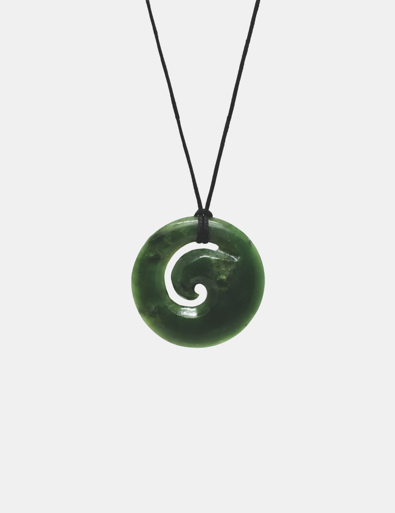Koru Pounamu Pendant 4.5cm