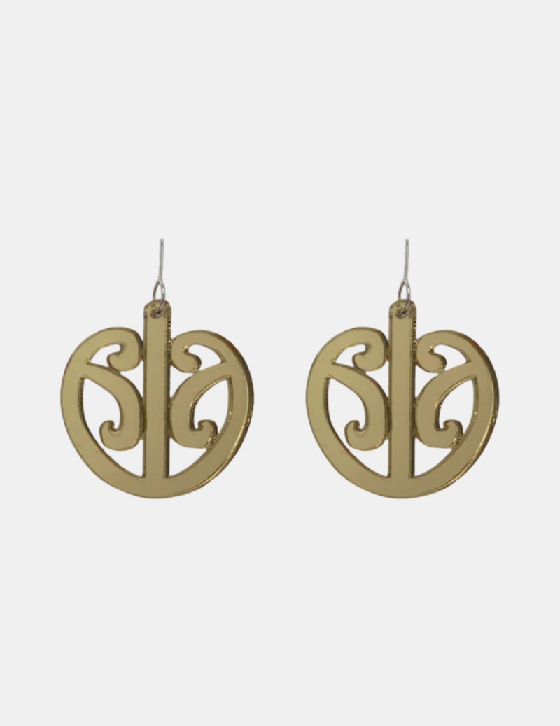 Mangopare Earrings Small - Gold