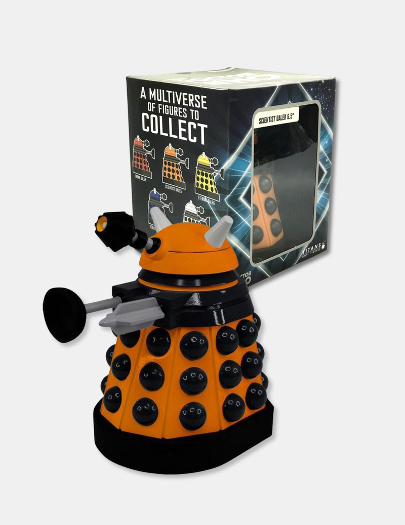 Doctor Who Vinyl Figure - Orange Scientist Dalek