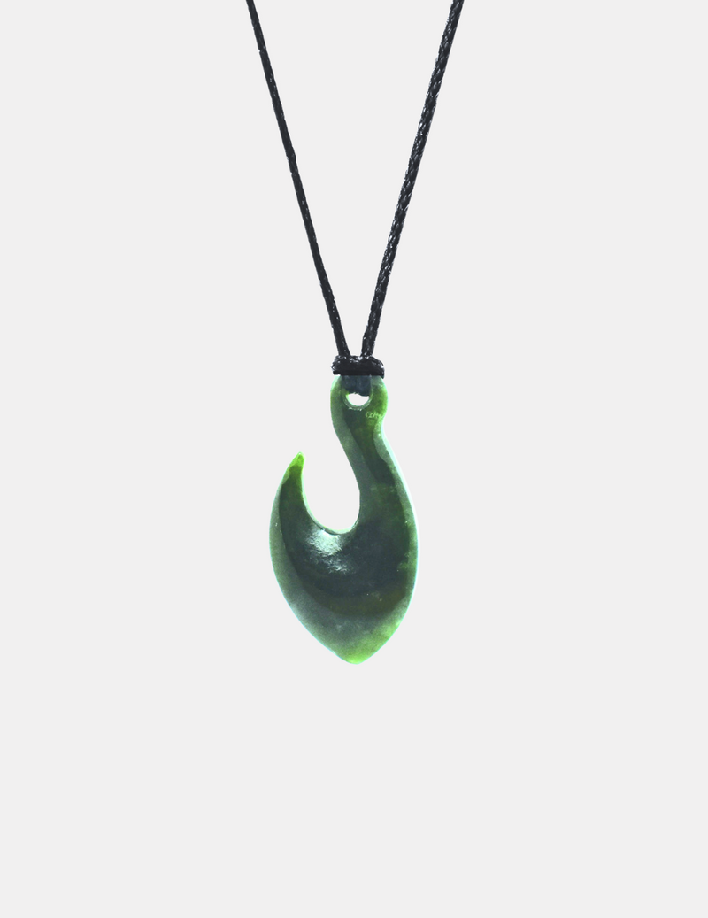 Pepi Matau Pounamu Pendant 3.5cm