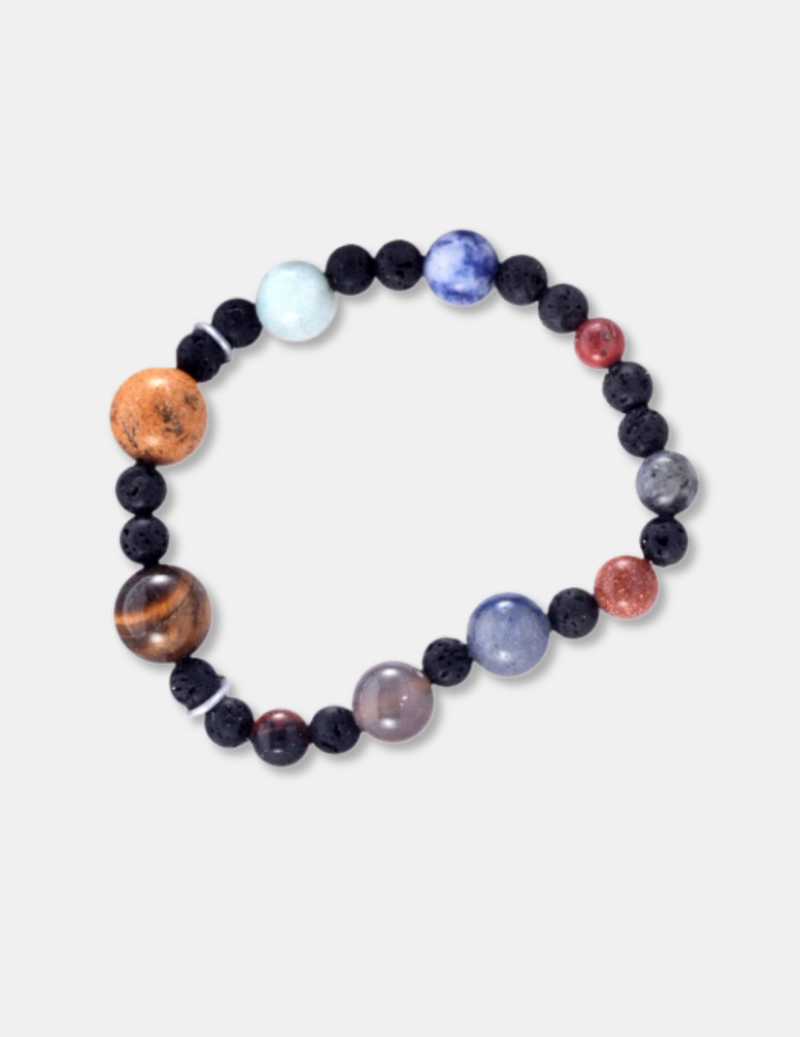 Planetary Gemstone Bracelet