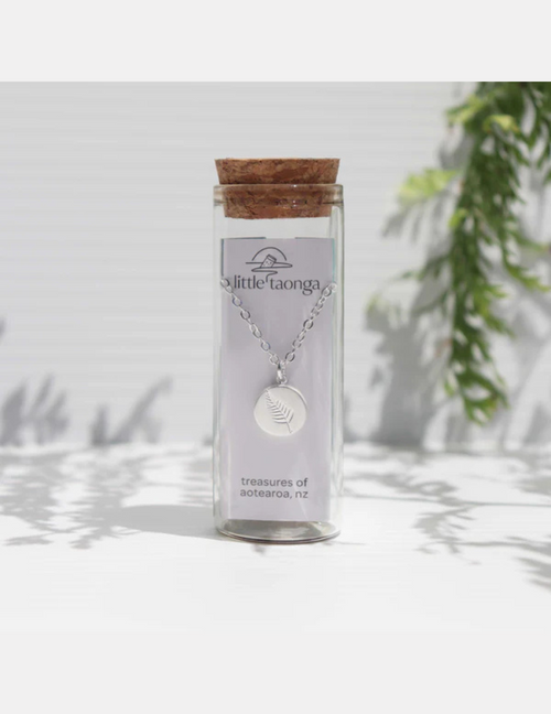 Silver Fern Silver Necklace