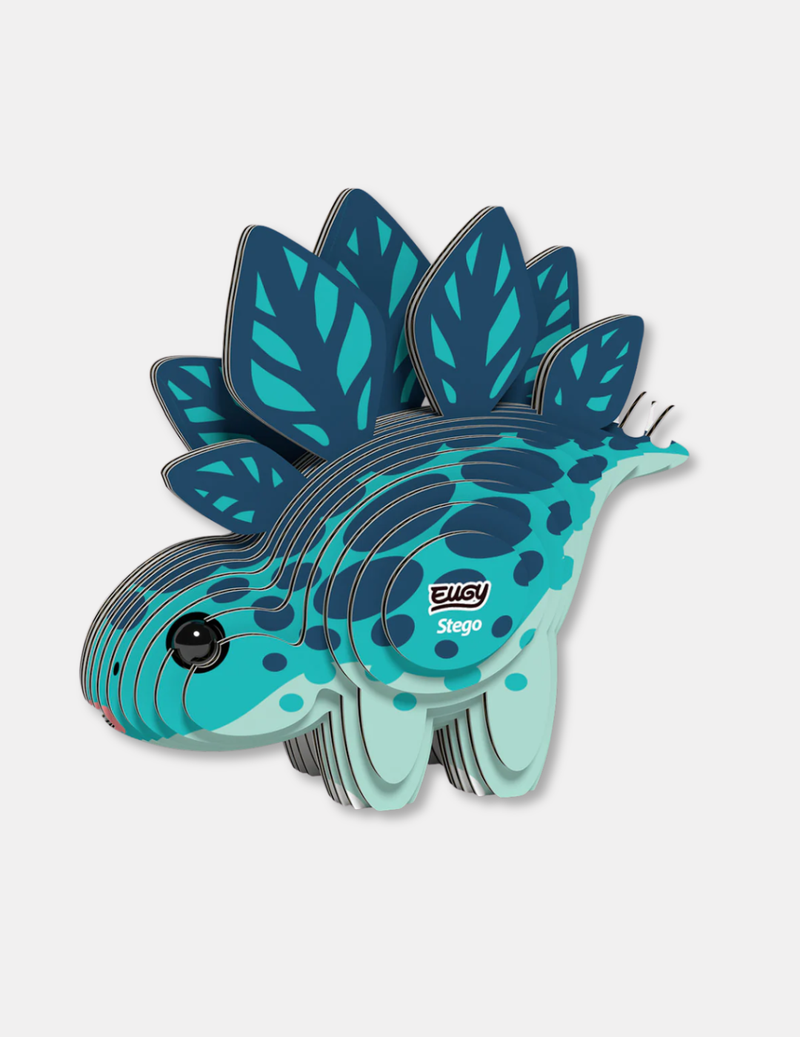 Stegosaurus 3D Cardboard Model Kit