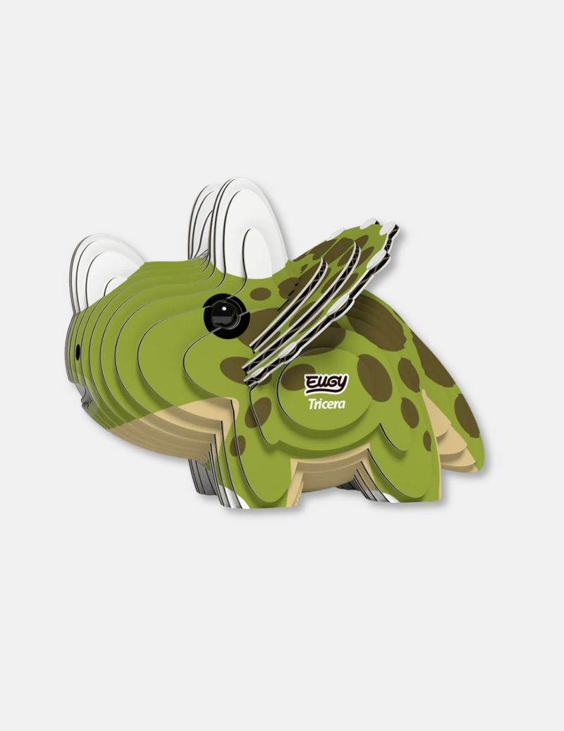 Triceratops 3D Cardboard Model Kit