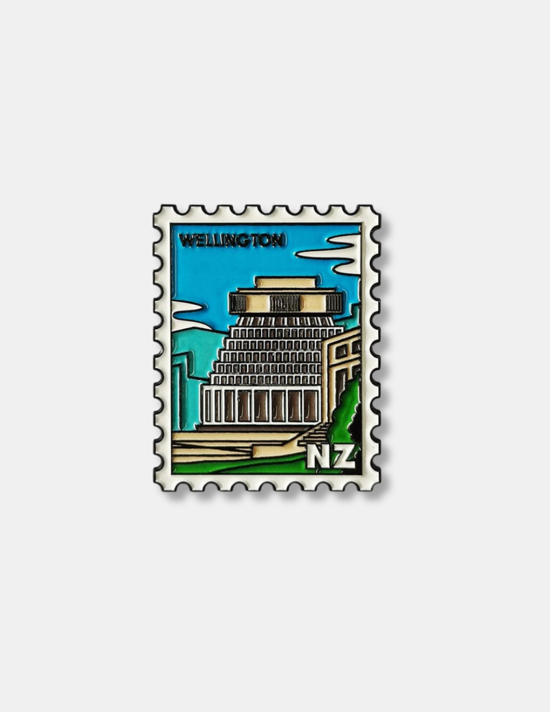 Collectible Stamp Magnet - Wellington