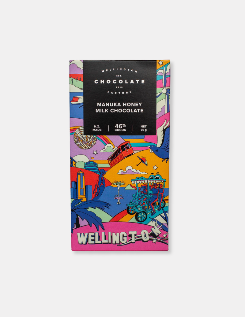 Wellington Chocolate Factory Manuka Honey Milk Chocolate